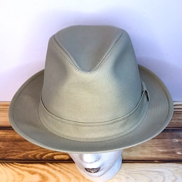Vintage A. Adams & Spire Fedora Trilby Hat, Size XL / Made in USA - Picture 2 of 10